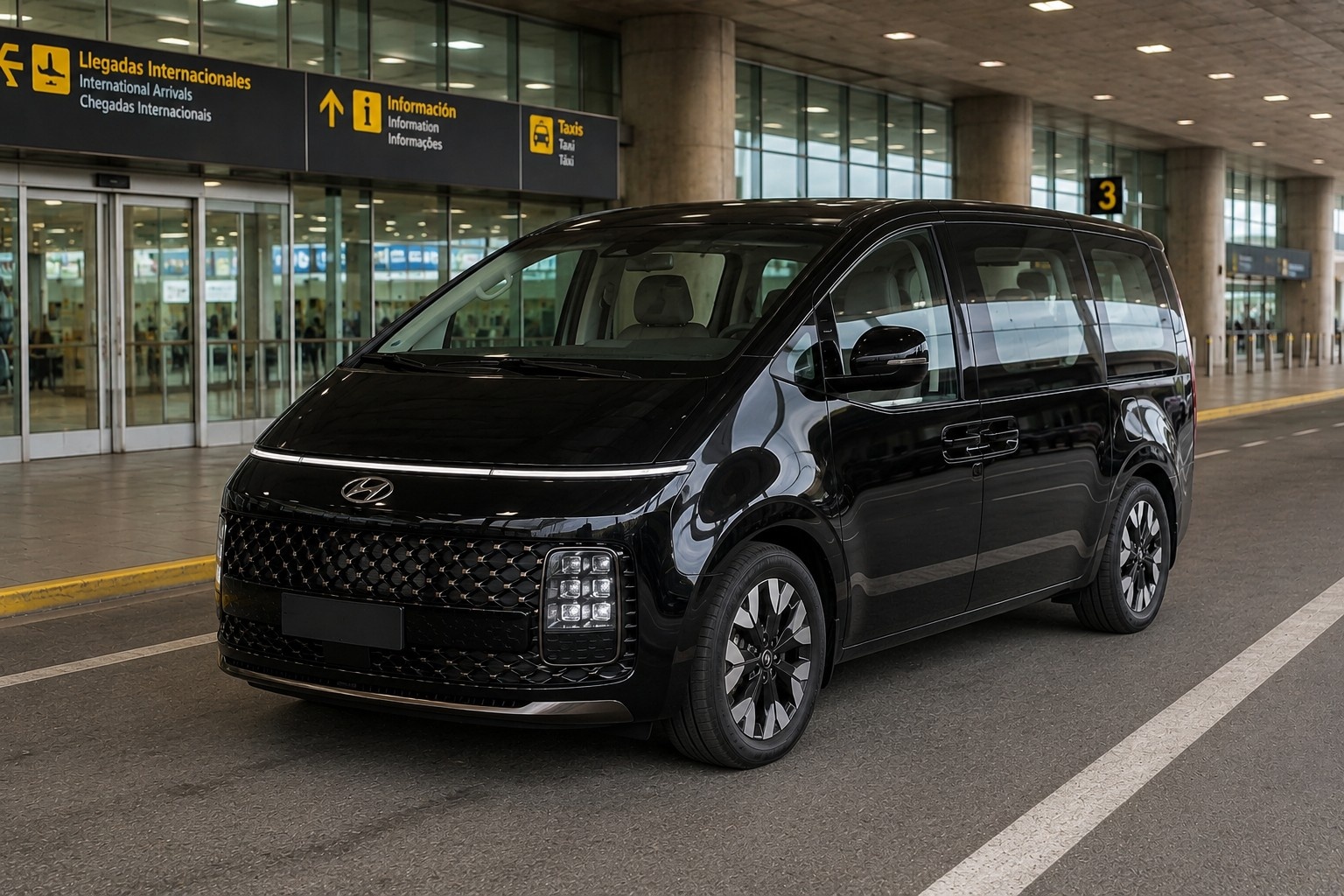 Hyundai Staria 2025 para traslado privado de familias y grupos en Lima